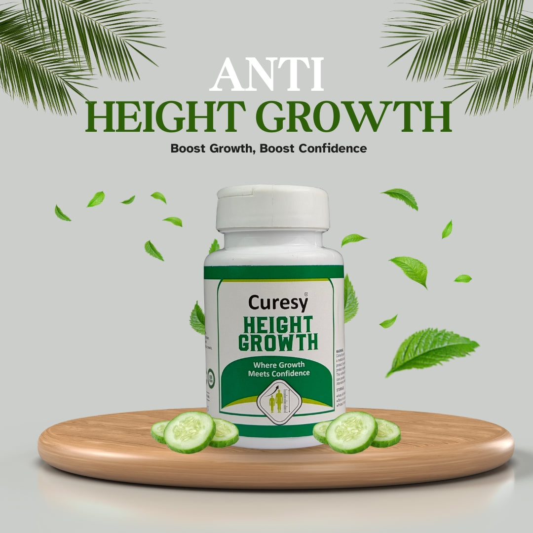 🏆 Curesy Height Growth Capsules – Grow Naturally, Stand Confident